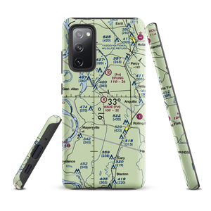 Wade Airport (MS35) VFR Sectional Samsung Phone Case