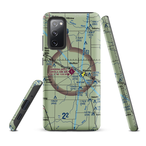 Wadena Municipal Airport (ADC) VFR Sectional Samsung Phone Case