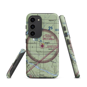 Wagner Municipal Airport (AGZ) VFR Sectional Samsung Phone Case