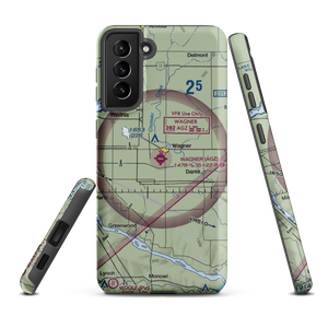 Wagner Municipal Airport (AGZ) VFR Sectional Samsung Phone Case