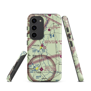 Wagner-Braxdale Airport (2TE8) VFR Sectional Samsung Phone Case