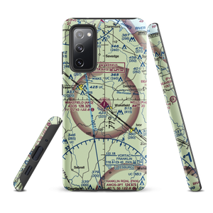 Wakefield Municipal Airport (AKQ) VFR Sectional Samsung Phone Case