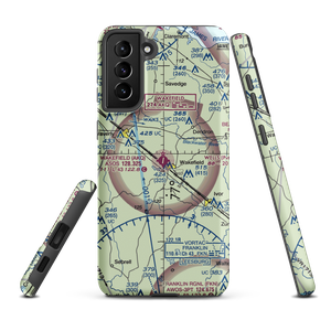 Wakefield Municipal Airport (AKQ) VFR Sectional Samsung Phone Case