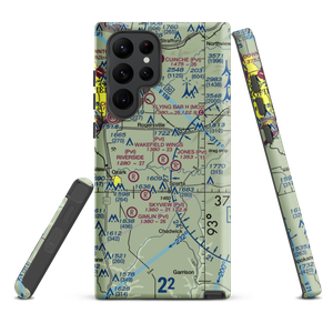 Wakefield Wings Airport (9MO5) VFR Sectional Samsung Phone Case