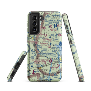 Wales Air Field (TE92) VFR Sectional Samsung Phone Case