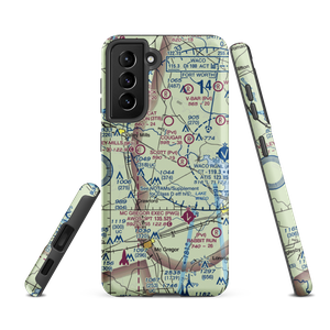 Wales Air Field (TE92) VFR Sectional Samsung Phone Case