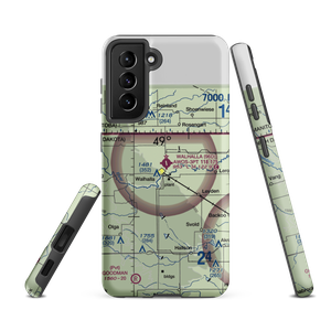 Walhalla Municipal Airport (96D) VFR Sectional Samsung Phone Case