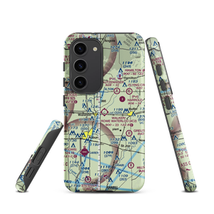 Walker/Rowe Waterloo Airport (4C2) VFR Sectional Samsung Phone Case