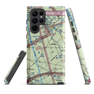 Wall Flying Service Airport (8TE1) VFR Sectional Samsung Phone Case