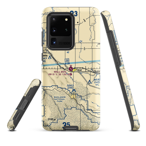 Wall Municipal Airport (6V4) VFR Sectional Samsung Phone Case