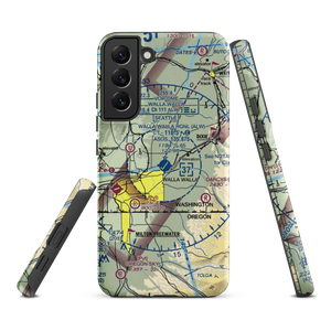 Walla Walla Regional Airport (ALW) VFR Sectional Samsung Phone Case