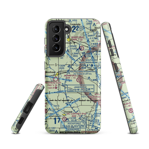 Walnut Wash Airport (6WI7) VFR Sectional Samsung Phone Case