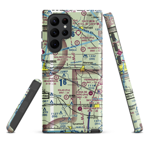 Walpole Airport (64IL) VFR Sectional Samsung Phone Case