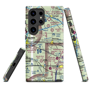 Walpole Airport (64IL) VFR Sectional Samsung Phone Case