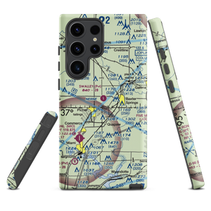 Walter A Swalley Airpark (78KS) VFR Sectional Samsung Phone Case