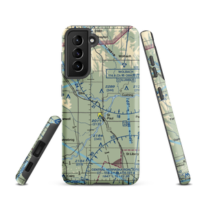 Walts Aerial Service Airport (NE17) VFR Sectional Samsung Phone Case
