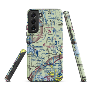 Want's Ultralight Flightpark (43LA) VFR Sectional Samsung Phone Case