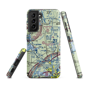 Want's Ultralight Flightpark (43LA) VFR Sectional Samsung Phone Case