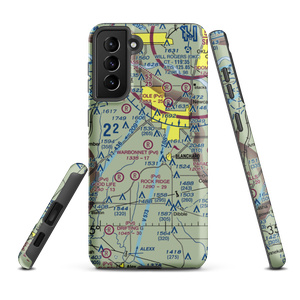 Warbonnet Airport (8OK1) VFR Sectional Samsung Phone Case