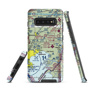 Wards Long Acres Airport (MI15) VFR Sectional Samsung Phone Case