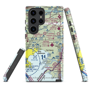 Wards Long Acres Airport (MI15) VFR Sectional Samsung Phone Case