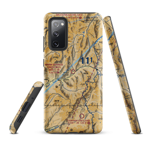 Warm Springs Creek Airport (0U1) VFR Sectional Samsung Phone Case