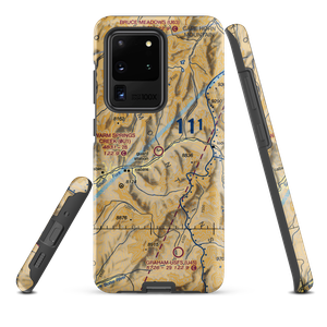 Warm Springs Creek Airport (0U1) VFR Sectional Samsung Phone Case