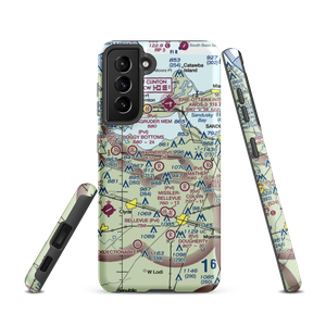 Warner Airstrip (8OA6) VFR Sectional Samsung Phone Case