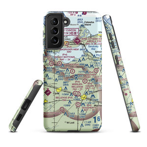 Warner Airstrip (8OA6) VFR Sectional Samsung Phone Case