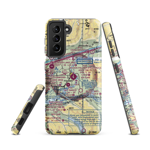 Warren Bud Woods Palmer Municipal Airport (PAQ) VFR Sectional Samsung Phone Case