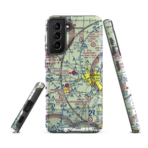 Warren Airport (62D) VFR Sectional Samsung Phone Case