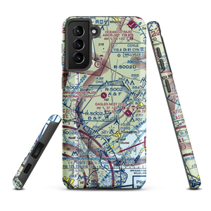 Warren Grove Range Airport (NJ24) VFR Sectional Samsung Phone Case