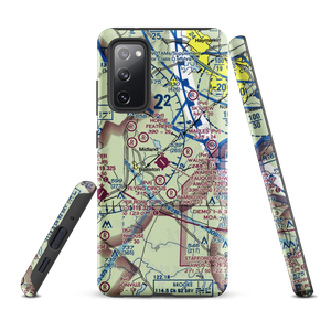 Warrenton Fauquier Airport (HWY) VFR Sectional Samsung Phone Case
