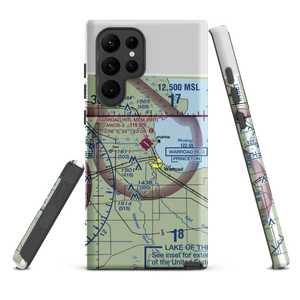 Warroad International Memorial Airport (RRT) VFR Sectional Samsung Phone Case