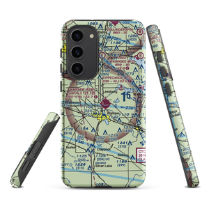 Warsaw Municipal Airport (ASW) VFR Sectional Samsung Phone Case