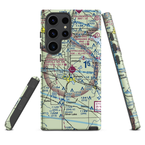 Warsaw Municipal Airport (ASW) VFR Sectional Samsung Phone Case