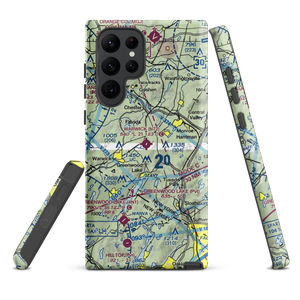 Warwick Municipal Airport (N72) VFR Sectional Samsung Phone Case