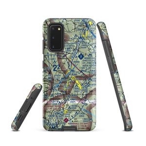 Warwood - Martins Ferry Seaplane Base (WV43) VFR Sectional Samsung Phone Case