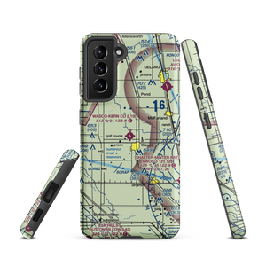 Wasco Kern County Airport (L19) VFR Sectional Samsung Phone Case