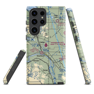 Washburn Municipal Airport (5C8) VFR Sectional Samsung Phone Case