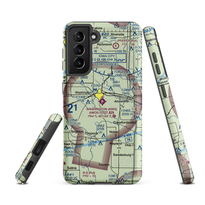Washington Municipal Airport (AWG) VFR Sectional Samsung Phone Case