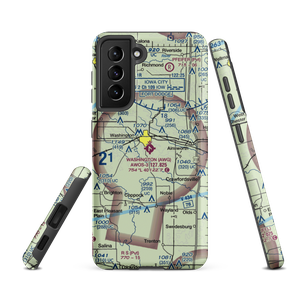 Washington Municipal Airport (AWG) VFR Sectional Samsung Phone Case