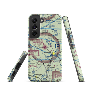 Washington Wilkes County Airport (IIY) VFR Sectional Samsung Phone Case