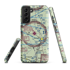 Washington Wilkes County Airport (IIY) VFR Sectional Samsung Phone Case