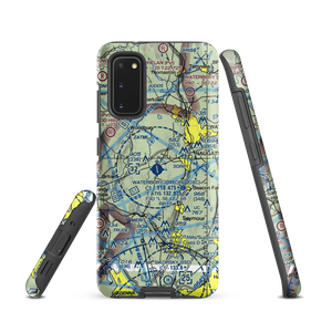 Waterbury Oxford Airport (OXC) VFR Sectional Samsung Phone Case