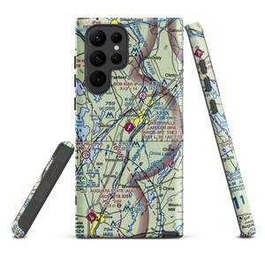 Waterville Robert Lafleur Airport (WVL) VFR Sectional Samsung Phone Case