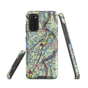 Waterville Robert Lafleur Airport (WVL) VFR Sectional Samsung Phone Case