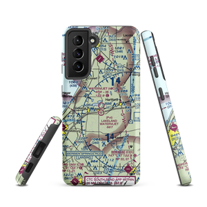 Watervliet Municipal Airport (40C) VFR Sectional Samsung Phone Case