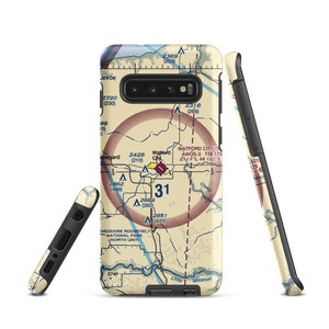 Watford City Municipal Airport (S25) VFR Sectional Samsung Phone Case