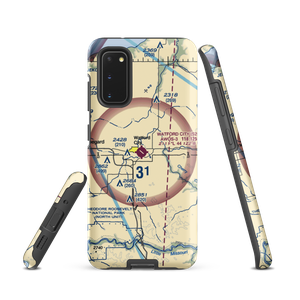 Watford City Municipal Airport (S25) VFR Sectional Samsung Phone Case